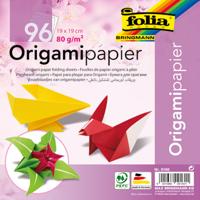 Folia vouwpapier, ft 19 x 19 cm, pak van 100 vel - thumbnail