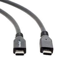 VisionTek USB 3.1 1 m kabel USB C zwart - USB-kabel (1 m, USB C, 3.1 Gen 2), stekker/stekker, zwart - thumbnail