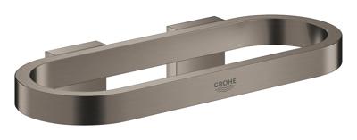 Handdoekring GROHE Selection Of Houder Voor Zeepschaal En Douchetray Hard Graphite Geborsteld