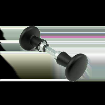 AMI Knopkruk 160/50 Deurdikte 38/42 Zwart 9005 Str - 739070 AMI Knopkruk 160/50 Deurdikte 38/42 Zwart 9005 Str - 739070