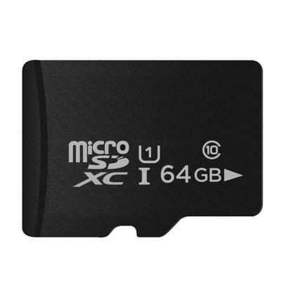 64GB High Speed geheugenkaart klasse 10 Micro SD(TF) uit Taiwan schrijven: 11mb/s lees: 15mb/s (100% echte Capacity)(Black)