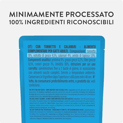 Schesir Cat Soup met tonijn en inktvis natvoer kat (zakjes) 4 dozen (48 x 40g)