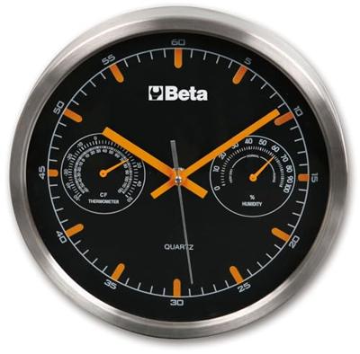 Beta BetaCollection Klok met thermometer en hygrometer, 26 cm in diameter 9594 - 095940051