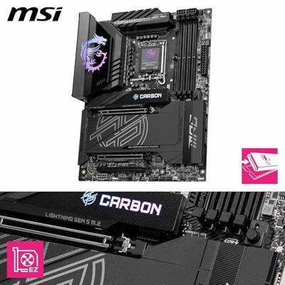 MSI MPG Z890 CARBON WIFI moederbord Intel Z890 LGA 1851 (Socket V1) ATX
