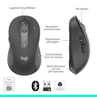 Logitech Signature M650 Grafiet Draadloze Muis Medium - thumbnail