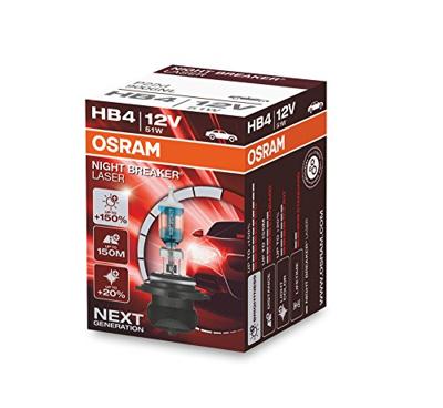 Osram Automotive 9006NL Halogeenlamp Night Breaker Laser Next Generation HB4 51 W 12 V Osram Automotive 9006NL Halogeenlamp Night Breaker Laser Next Generation HB4 51 W 12 V