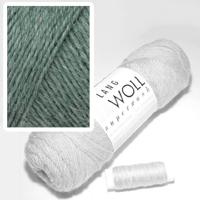 Lang Yarns Jawoll 20 Marineblauw melange - thumbnail