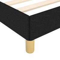 Bedframe zonder matras stof zwart 160x200 cm - thumbnail