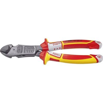 NWS FantasticoPlus 138-69-VDE-200 VDE Kracht-zijsnijtang Met facet 200 mm NWS FantasticoPlus 138-69-VDE-200 VDE Kracht-zijsnijtang Met facet 200 mm