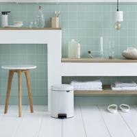 Brabantia pedaalemmer new icon 5 l wit - thumbnail