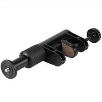 Walimex pro KX-20 Statief klem - klemstatief, flitsklem, aluminium, met uittrekbare middenkolom 12,5-20 cm, voor camera, ledverlichting, houder voor statief, buis, plaat, tafel - thumbnail