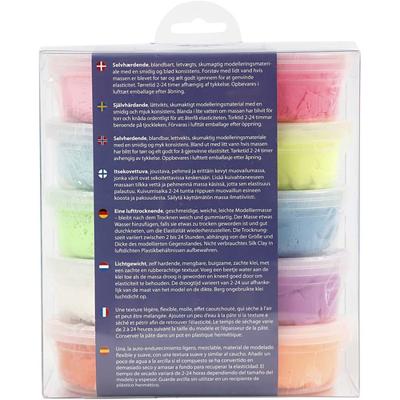 Silk Clay - felle kleuren, 10x40gr - thumbnail