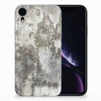 Apple iPhone Xr | TPU | Siliconen hoesje | Beton Print - thumbnail