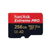 SanDisk Extreme Pro 256GB MicroSDXC 200mb/s UHS-I V30 - thumbnail