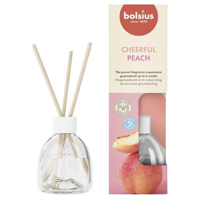 Bolsius geurstokjes 60ml peach