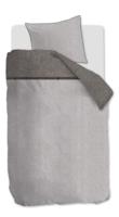 Rivièra Maison Rivièra Maison Walton dekbedovertrek - 1-persoons (140x200/220 cm + 1 sloop) - Katoen - Brown - thumbnail