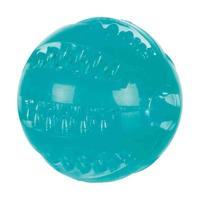 TRIXIE DENTA FUN TPR BAL MET MUNTSMAAK 6X6X6 CM 3 ST - thumbnail