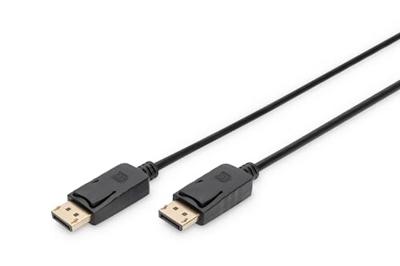 Digitus AK-340103-020-S DisplayPort-kabel DisplayPort Aansluitkabel DisplayPort-stekker, DisplayPort-stekker 2.00 m Zwart Digitus AK-340103-020-S DisplayPort-kabel DisplayPort Aansluitkabel DisplayPort-stekker, DisplayPort-stekker 2.00 m Zwart