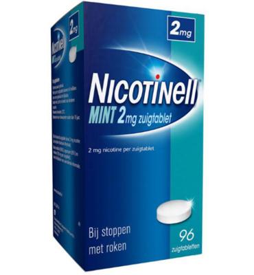 Nicotinell Zuigtablet Mint 2 mg - voor stoppen met roken