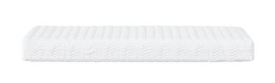 Slaapbank met matras 100x200 cm fluweel lichtgrijs - thumbnail