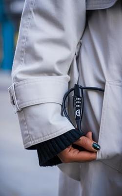 Herbruikbare riem Squire Zwart 45 x 1 cm Combinatie