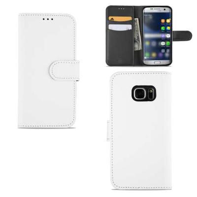 Samsung Galaxy S7 Hoesje Wit met Opbergvakjes, SM-G930 Samsung Galaxy S7 Hoesje Wit met Opbergvakjes, SM-G930