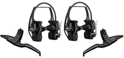 Magura Velgremset hs11 eco evo2 voor + achter met montagebeugel Magura Velgremset hs11 eco evo2 voor + achter met montagebeugel