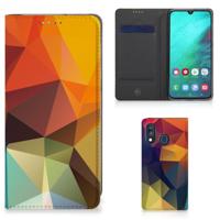 Samsung Galaxy A40 Stand Case Polygon Color - thumbnail