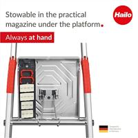 Hailo 9947-001 easyclix living l verwisselbare voet - thumbnail