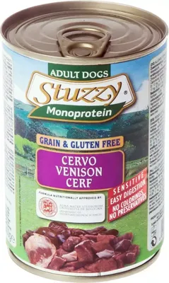STUZZY Monoprotein Venison - nat hondenvoer - 400 g