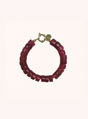 Bonnie Studios Phil burgundy armband Bonnie Studios Phil burgundy armband