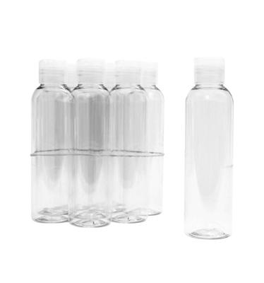 Pet flacon 100ml met klapdop 10 Stuks Pet flacon 100ml met klapdop 10 Stuks