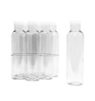 Pet flacon 100ml met klapdop 10 Stuks - thumbnail