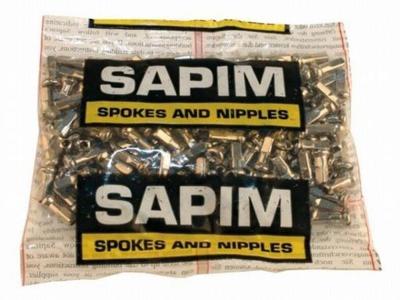 Spaaknippel Sapim spaak 14 - zilver (100 stuks)