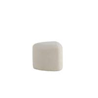 Nohr Poef 'Liem' Teddy, kleur Off White - thumbnail