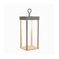 Portable lantaarn 12x12x24 cm wit Anna's Collection - Annas collection - thumbnail