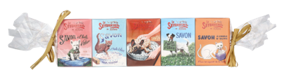 La Savonnerie De Nyons Soap Bar Set 5 Pcs - Dogs/Cats 1.25 g