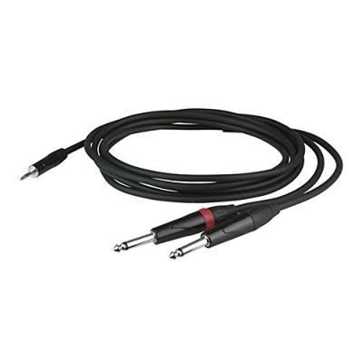 DAP FLX46 minijack naar 2x XLR male verloopkabel 3m