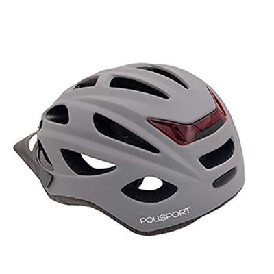 Polisport helm city go mat grijs charcoal m 54-59cm