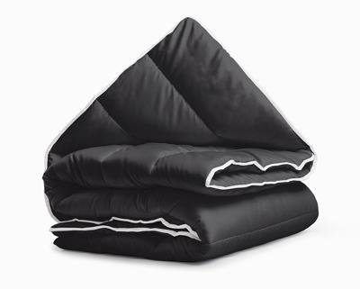 Lazy Dekbed Zwart - Dekbed en overtrek in-1 - 240 x 200 cm