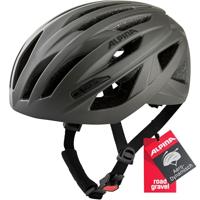 Olympic Sportswear Alpina sports race helm path 51-56 mat grijs - thumbnail