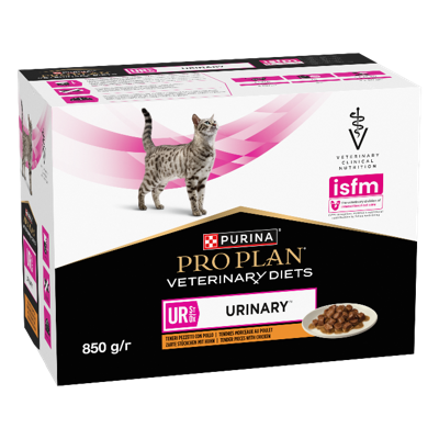 Purina Pro Plan Veterinary Diets UR St/Ox Urinary Kip natvoer kat (10 x 85 gram) Purina Pro Plan Veterinary Diets UR St/Ox Urinary Kip natvoer kat (10 x 85 gram)