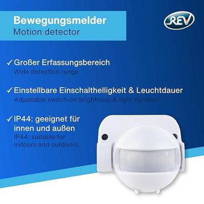 No4008297153177 Bewegingsmelder Compleet Wit 1 stuk(s) No4008297153177 Bewegingsmelder Compleet Wit 1 stuk(s)