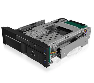 ICY BOX 173SSK behuizing voor opslagstations 2.5/3.5 HDD-/SSD-behuizing Zwart ICY BOX 173SSK behuizing voor opslagstations 2.5/3.5 HDD-/SSD-behuizing Zwart
