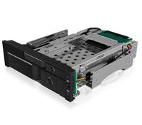 ICY BOX 173SSK behuizing voor opslagstations 2.5/3.5 HDD-/SSD-behuizing Zwart - thumbnail