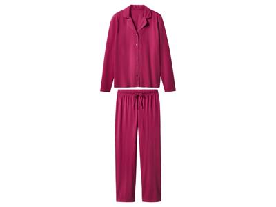 esmara Dames pyjama (Magenta, XS (32/34))