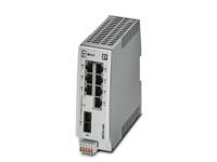 PHOENIX CONTACT FL SWITCH 2207-FX SM Managed Switch 2000, 7 RJ45-poorten 10/100 MBit/s, 1 SC-Singlemode 100 MBit/s, bescherming: IP20, PROFINET Conformance-Class B - thumbnail
