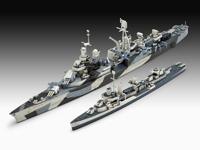 Revell 1/700 Pacific Warriors (USS Fletcher & USS Indianapolis) Model Set - thumbnail