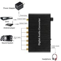 5.1ch Digitale AudioDecoder Converter met optische Toslink SPDIF coaxiaal voor Home Theater / PS4 / PS3 / XBOX360 steun volumeregeling AC-3 DTS - thumbnail