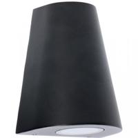 LED&apos;s Light LED Wandlamp Buiten - Vaas met 2 lichtpunten - Model Como - IP44 - Antraciet - thumbnail